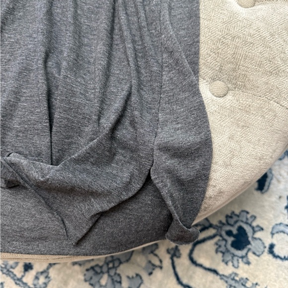 JOHNNY WAS Davis Drape Tunic Dress Gray Multicolor Floral Embroidery Bohemian XS - Picture 4 of 11